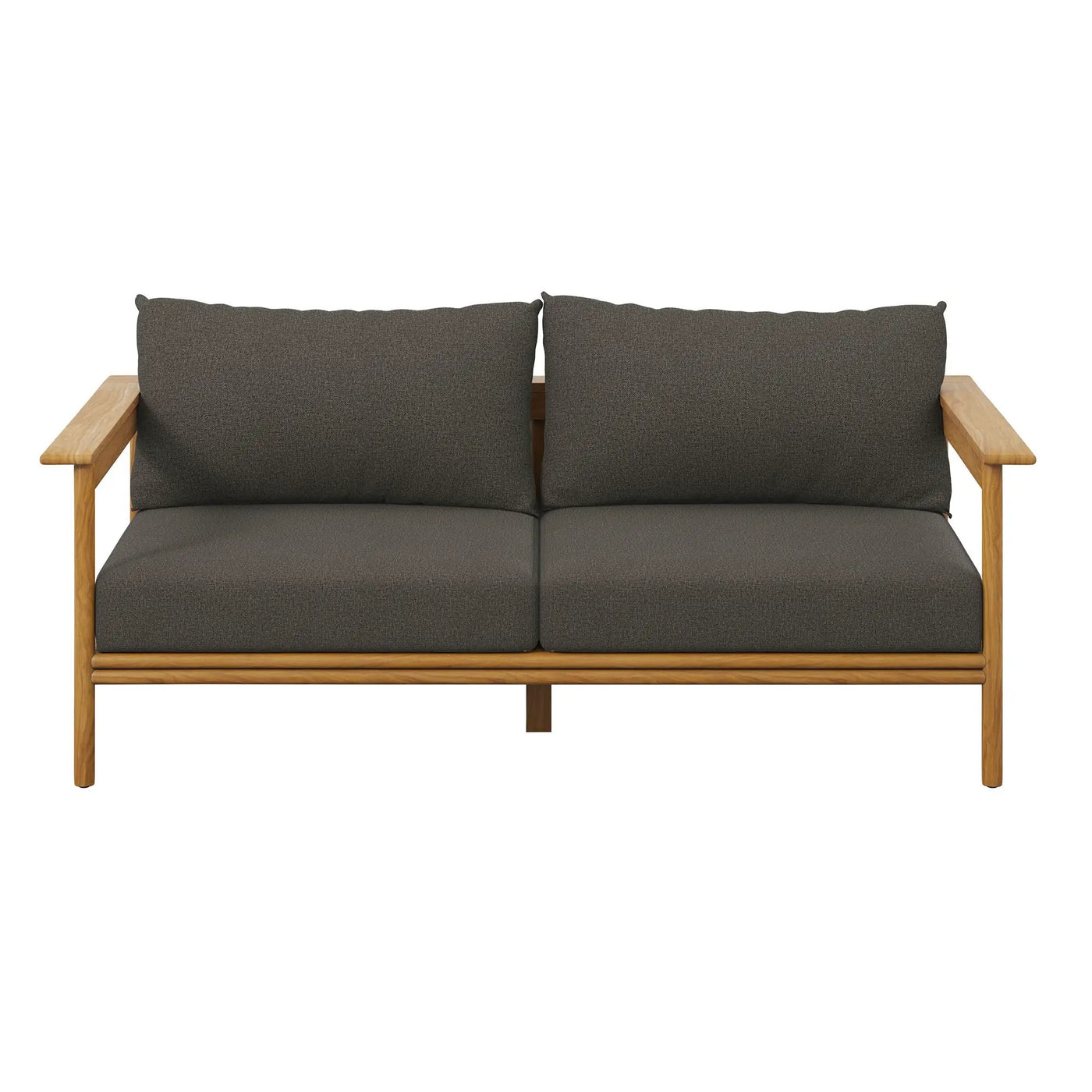 Wren Outdoor Patio Teak Wood Sofa by Modway by HouseOfZazla
