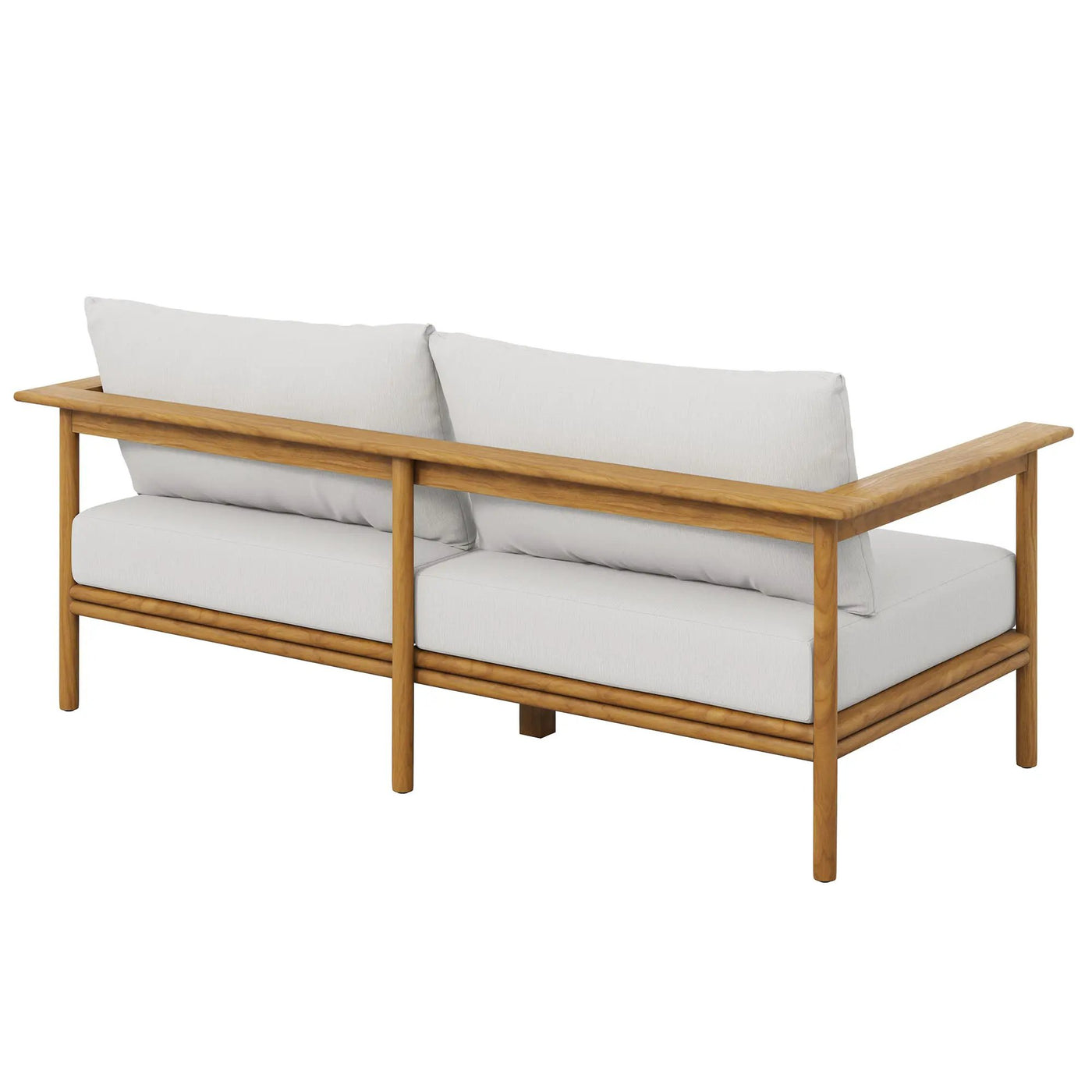 Wren Outdoor Patio Teak Wood Sofa by Modway by HouseOfZazla