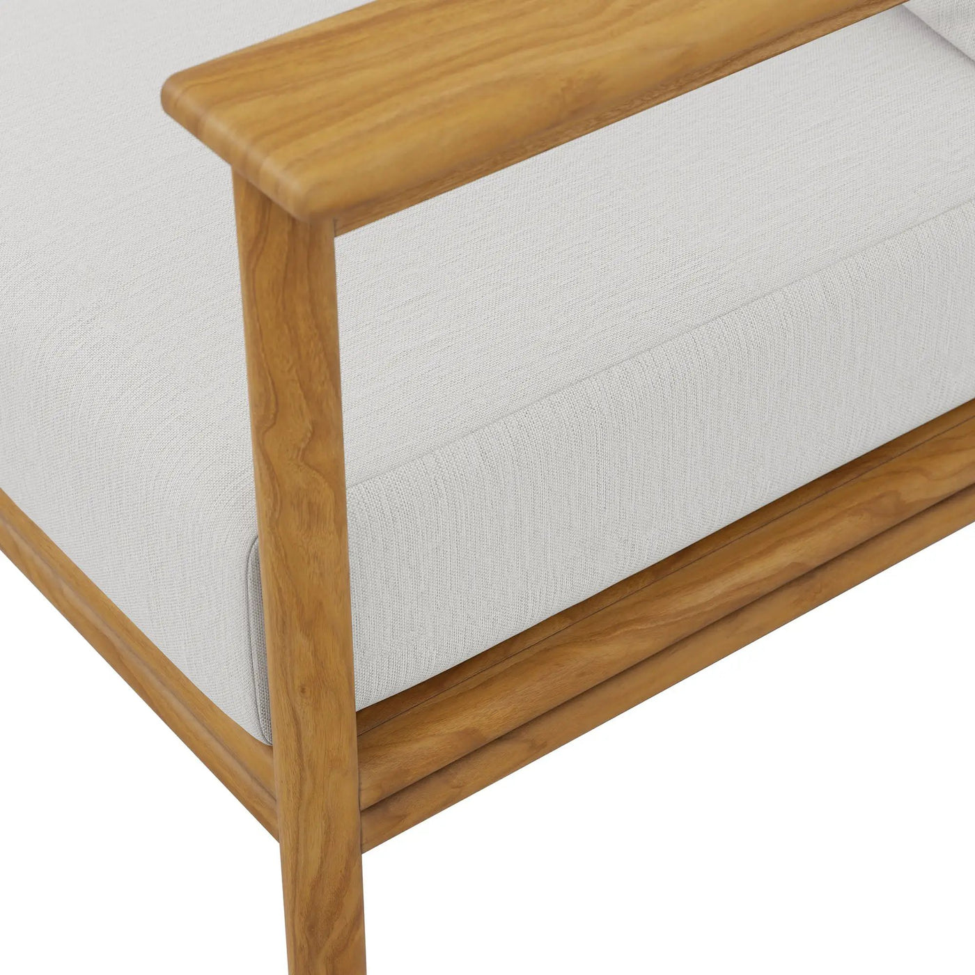 Wren Outdoor Patio Teak Wood Sofa by Modway by HouseOfZazla