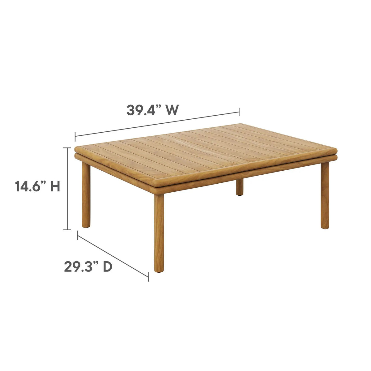 Wren 4-Piece Outdoor Patio Teak Wood Furniture Set by Modway by HouseOfZazla