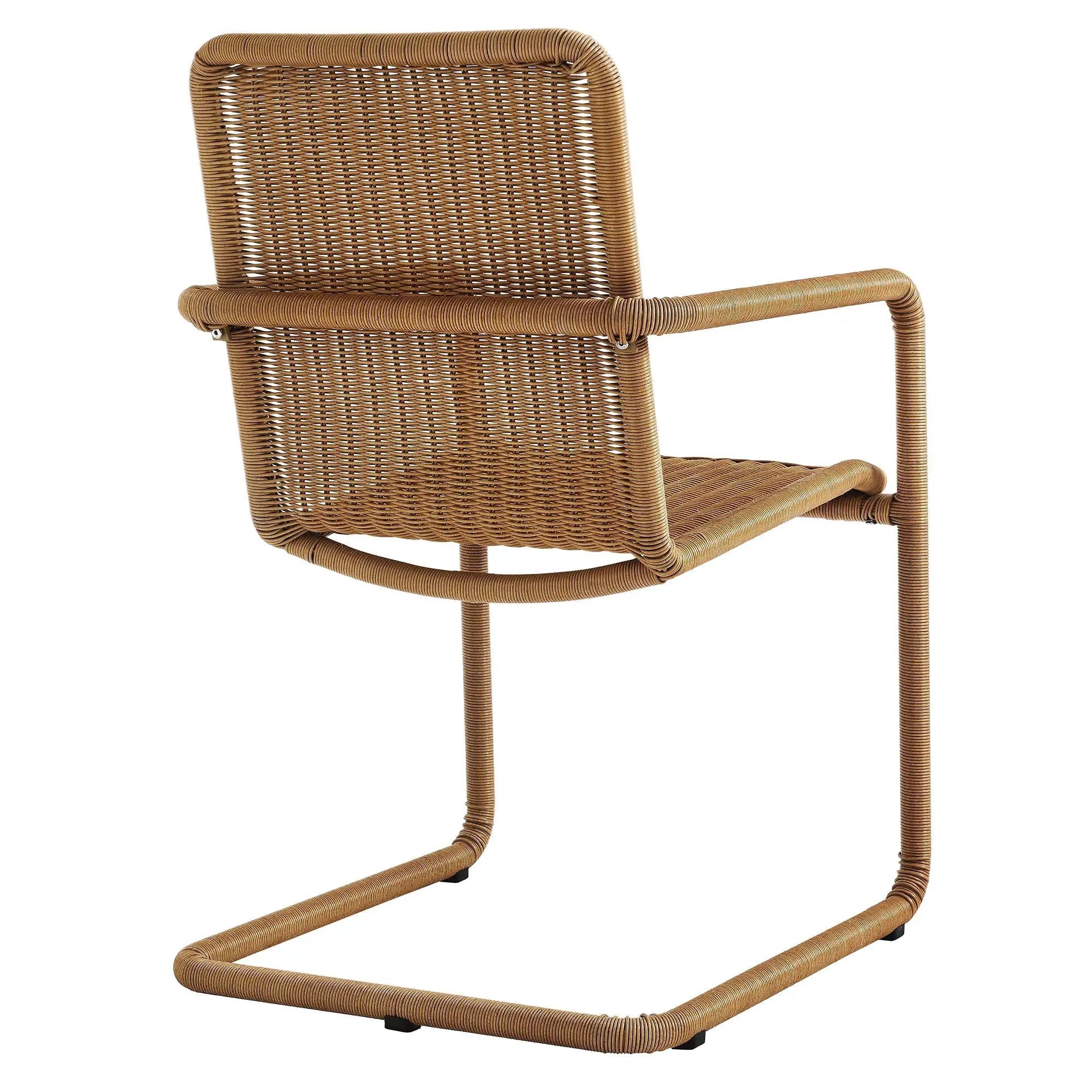 Abacus Outdoor Patio Wicker Dining Chairs Set of 2 by Modway by HouseOfZazla