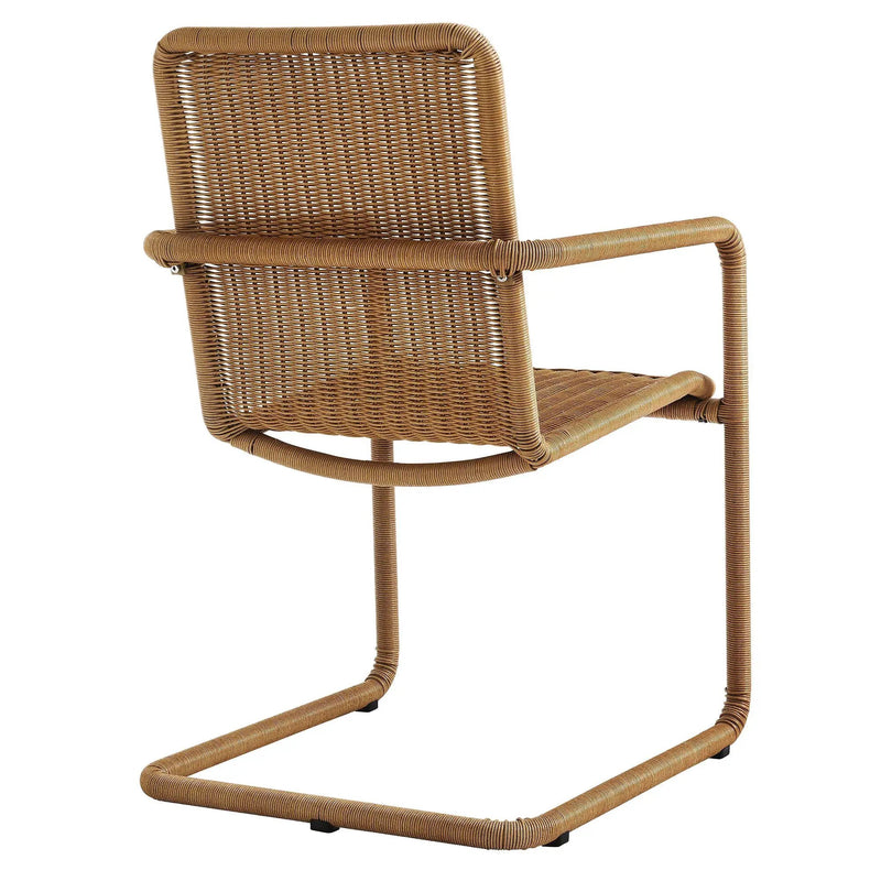 Abacus Outdoor Patio Wicker Dining Chairs Set of 2 by Modway by HouseOfZazla