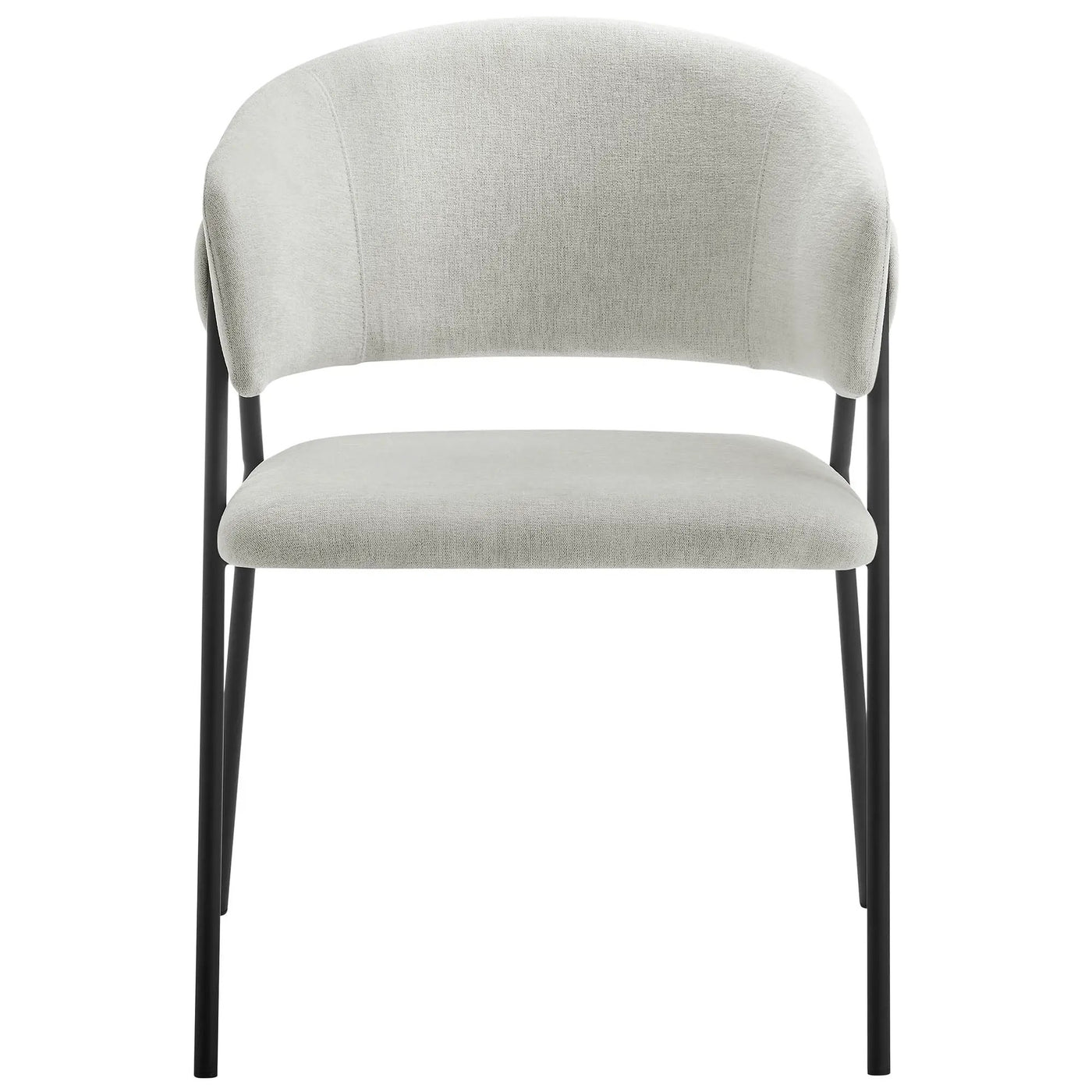 Nella Upholstered Heathered Chenille Dining Chairs Set of 2 by Modway by HouseOfZazla