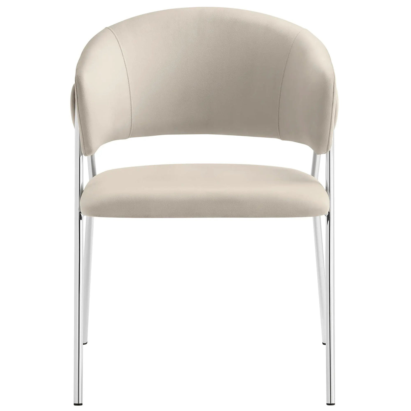 Nella Upholstered Performance Velvet Dining Chair Set of 2 by HouseOfZazla