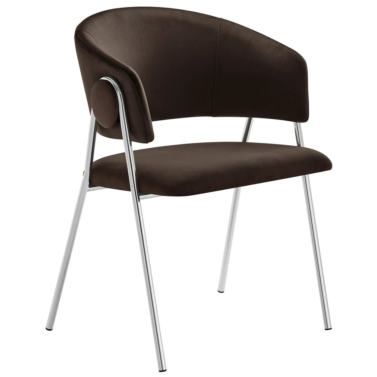 Nella Upholstered Performance Velvet Dining Chair Set of 2 by HouseOfZazla
