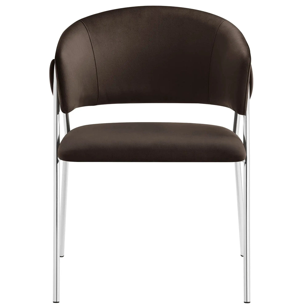 Nella Upholstered Performance Velvet Dining Chair Set of 2 by HouseOfZazla