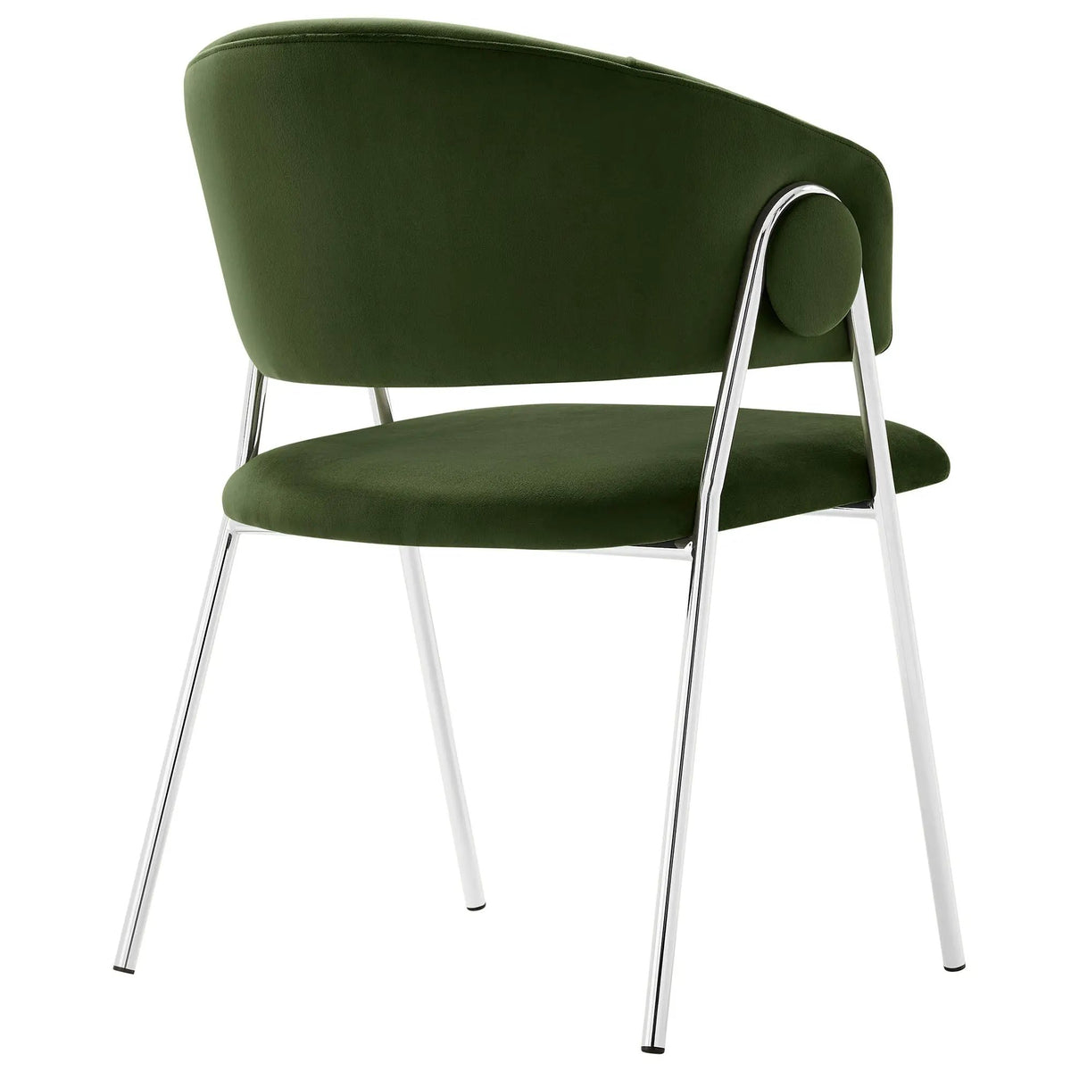 Nella Upholstered Performance Velvet Dining Chair Set of 2 by HouseOfZazla