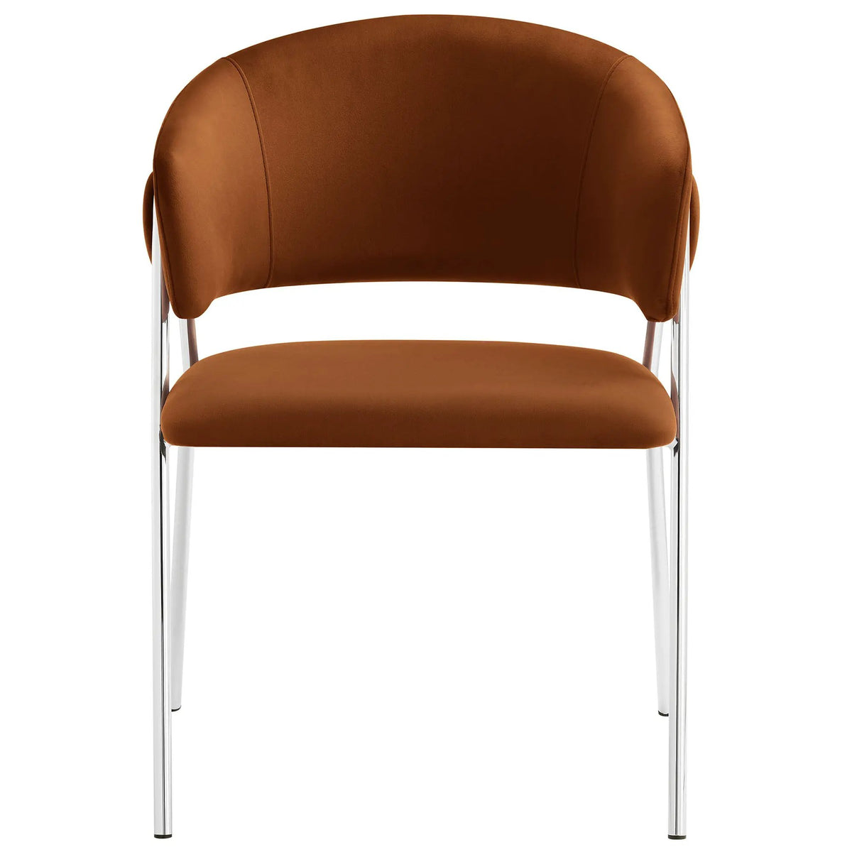 Nella Upholstered Performance Velvet Dining Chair Set of 2 by HouseOfZazla