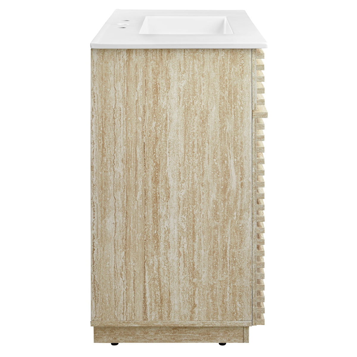 Render Faux Travertine Bathroom Vanity With Sink by Modway, photo 11 of 14