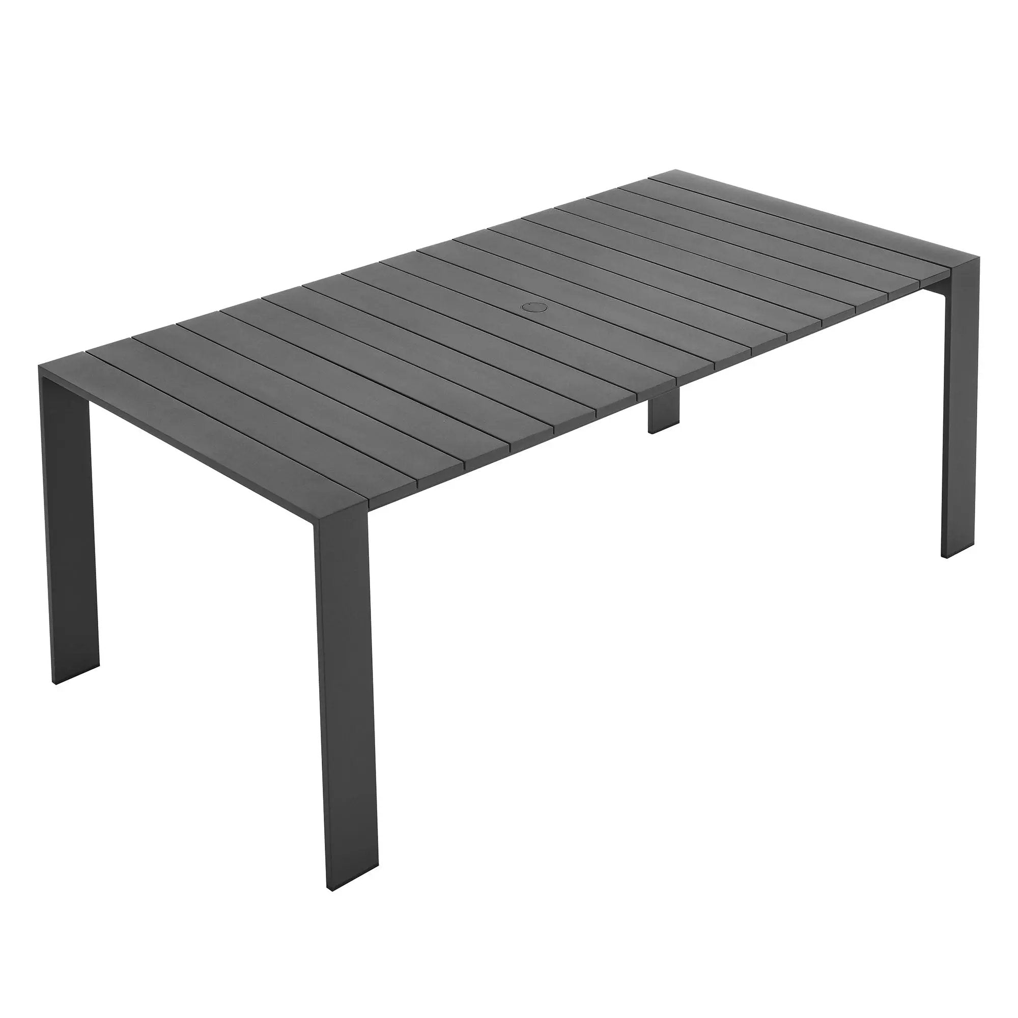 Tahoe Rectangular Outdoor Patio Aluminum Dining Table by Modway by HouseOfZazla