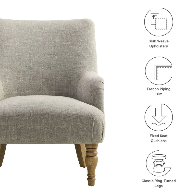 Ellington Fabric Upholstered Accent Armchair by Modway by HouseOfZazla