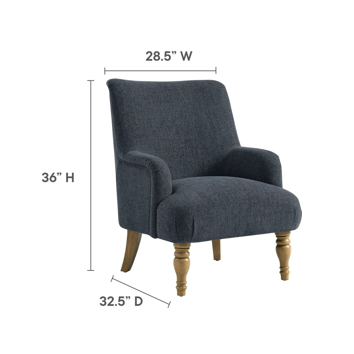Ellington Fabric Upholstered Accent Armchair by Modway by HouseOfZazla