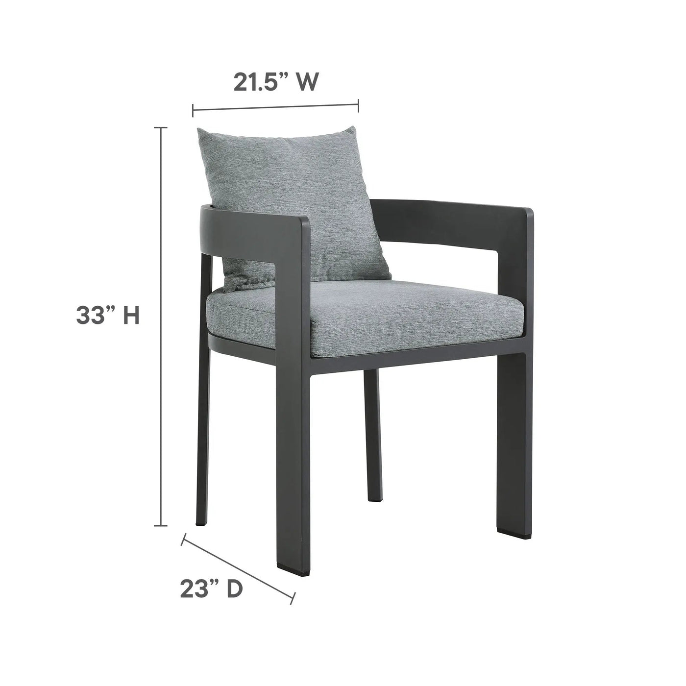 Tahoe 9-Piece Outdoor Patio Aluminum Dining Set by Modway by HouseOfZazla