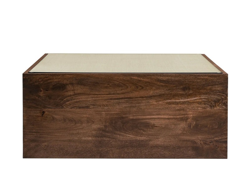 Truett Square Wood Rattan Coffee Table by Modway by HouseOfZazla