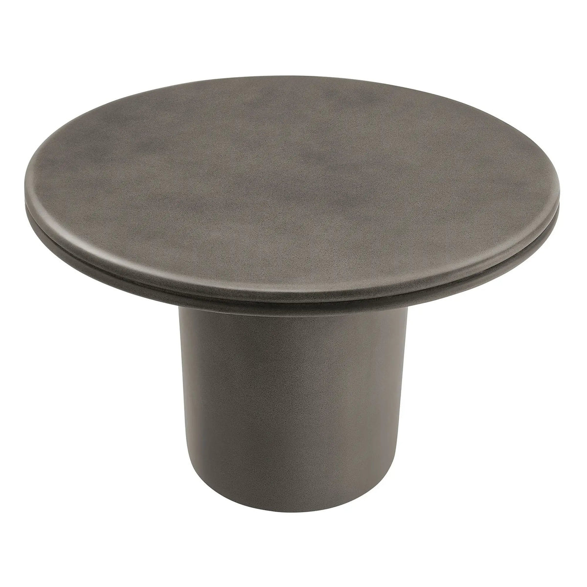 Brion 48" Indoor - Outdoor Patio Concrete Round Dining Table by Modway by HouseOfZazla