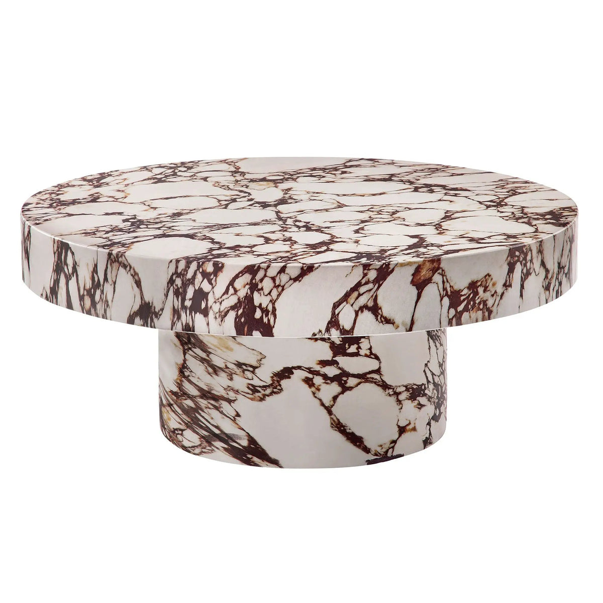 Alora Indoor - Outdoor Patio Concrete Round Coffee Table by Modway by HouseOfZazla
