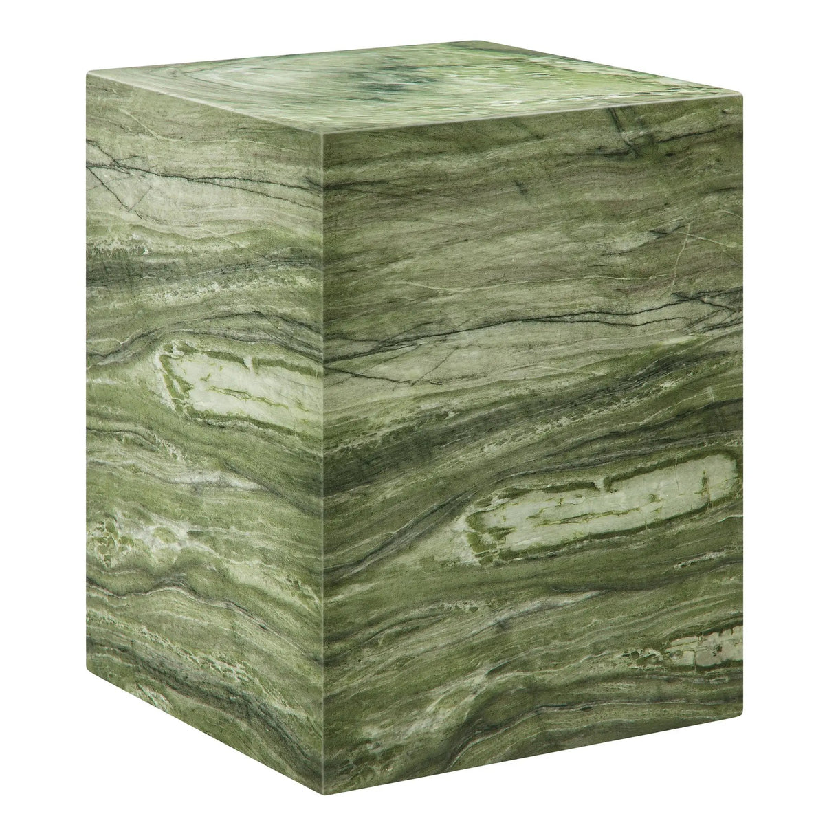 Jordana Square Plinth Indoor - Outdoor Patio Concrete Side Table by HouseOfZazla