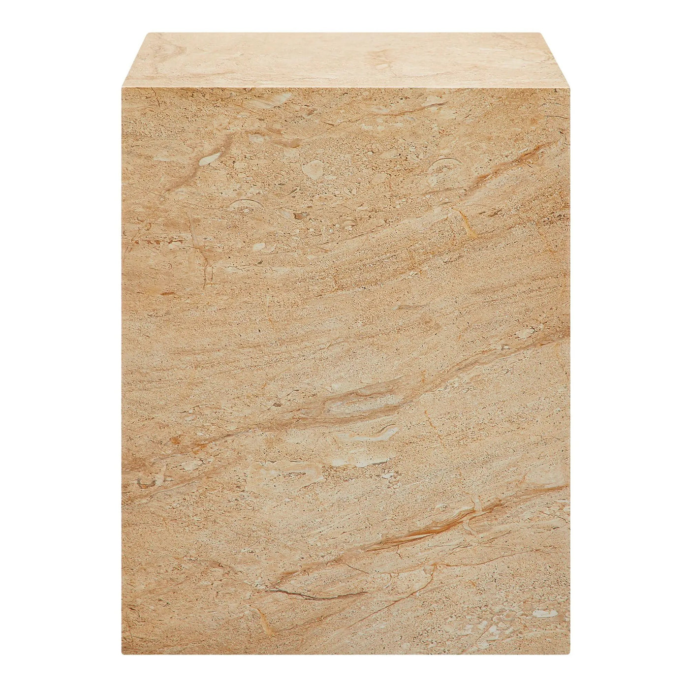 Jordana Square Plinth Indoor - Outdoor Patio Concrete Side Table by HouseOfZazla
