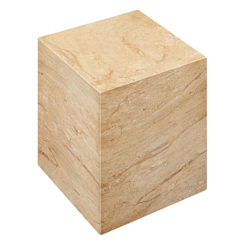 Jordana Square Plinth Indoor - Outdoor Patio Concrete Side Table by HouseOfZazla