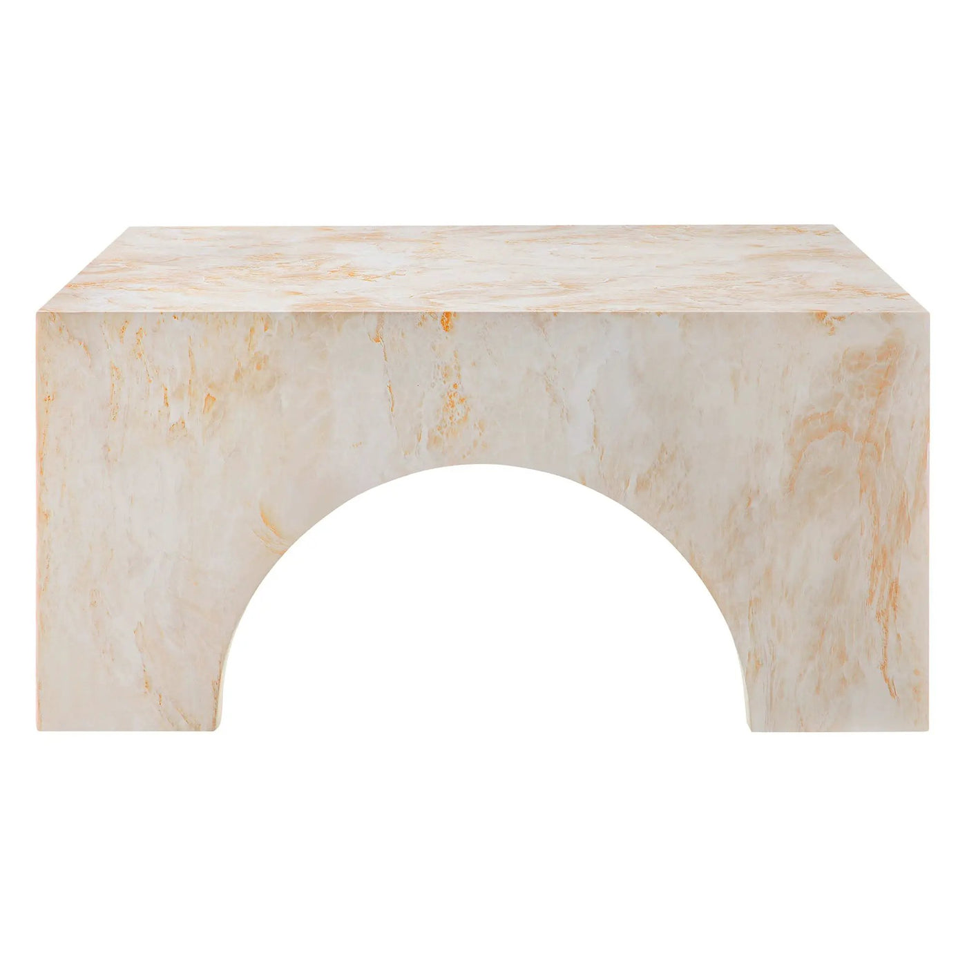 Valen Indoor - Outdoor Patio Arched Concrete Coffee Table by Modway by HouseOfZazla