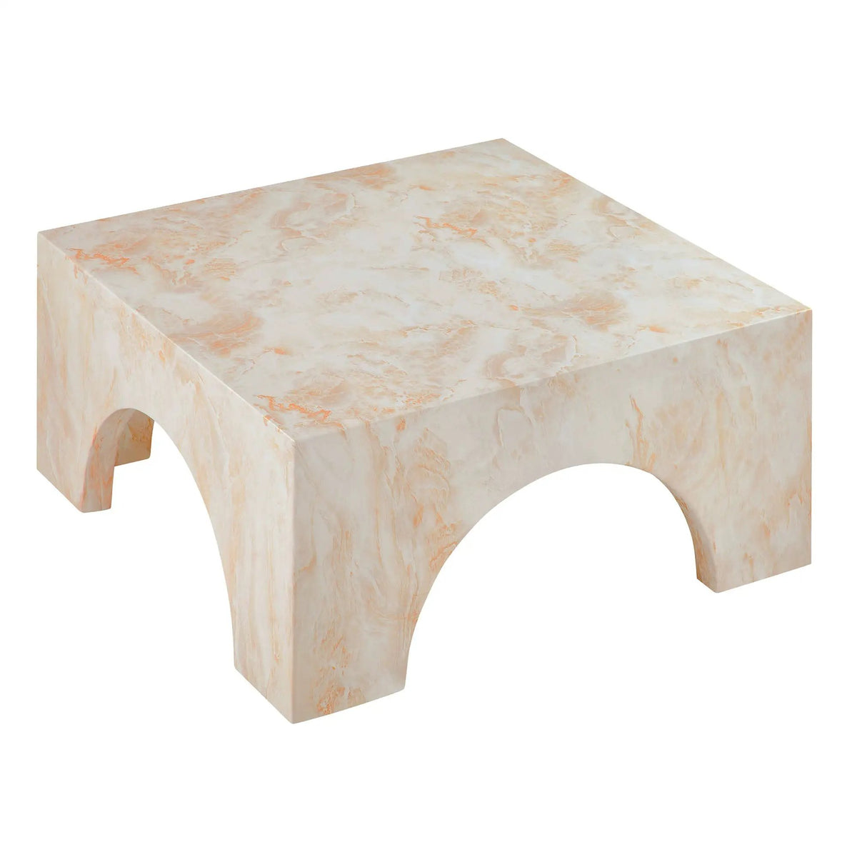 Valen Indoor - Outdoor Patio Arched Concrete Coffee Table by Modway by HouseOfZazla