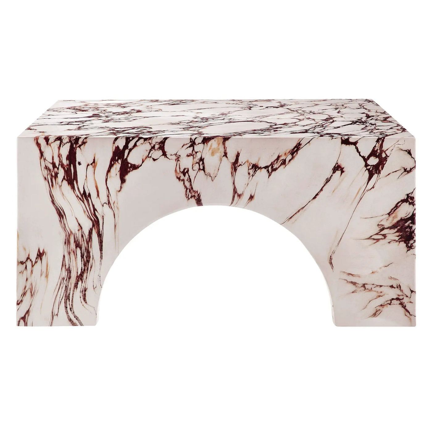 Valen Indoor - Outdoor Patio Arched Concrete Coffee Table by Modway by HouseOfZazla