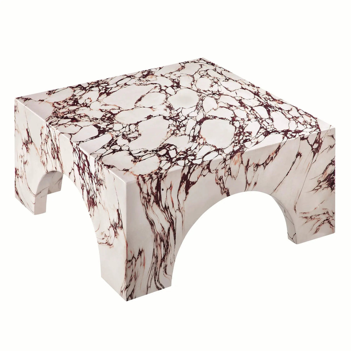 Valen Indoor - Outdoor Patio Arched Concrete Coffee Table by Modway by HouseOfZazla
