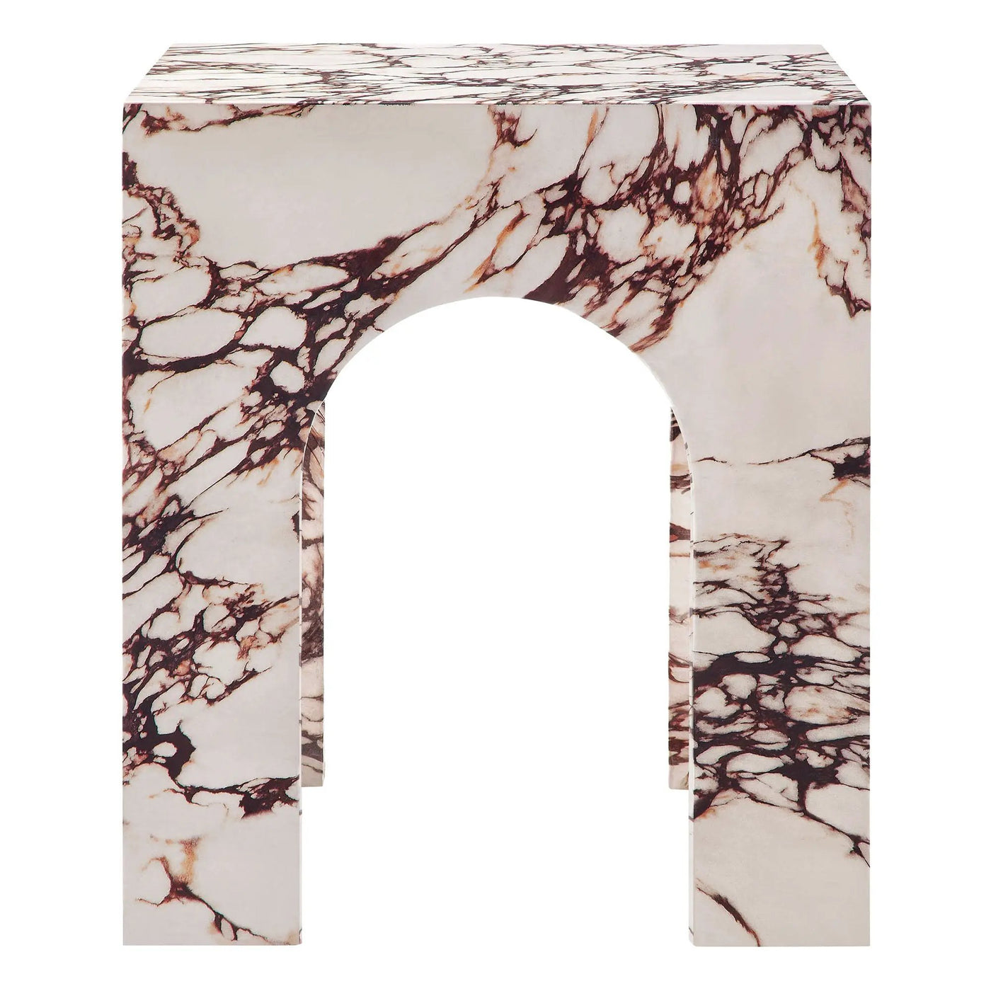Valen Square Indoor-Outdoor Patio Arched Concrete Side Table by Modway by HouseOfZazla