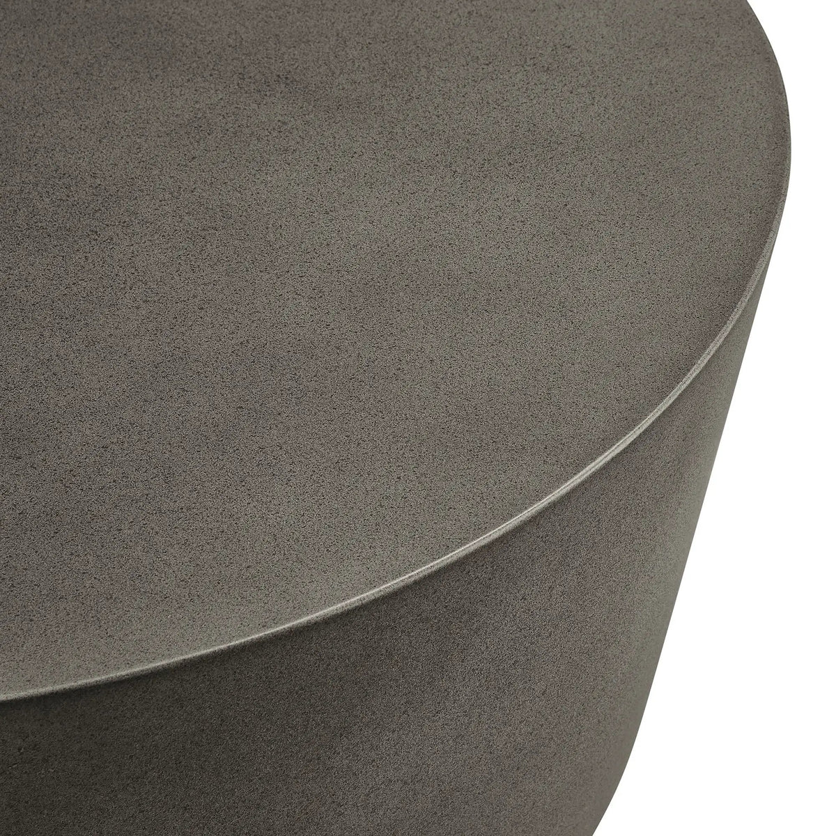 Brion Round Indoor-Outdoor Concrete Coffee Table by Modway by HouseOfZazla
