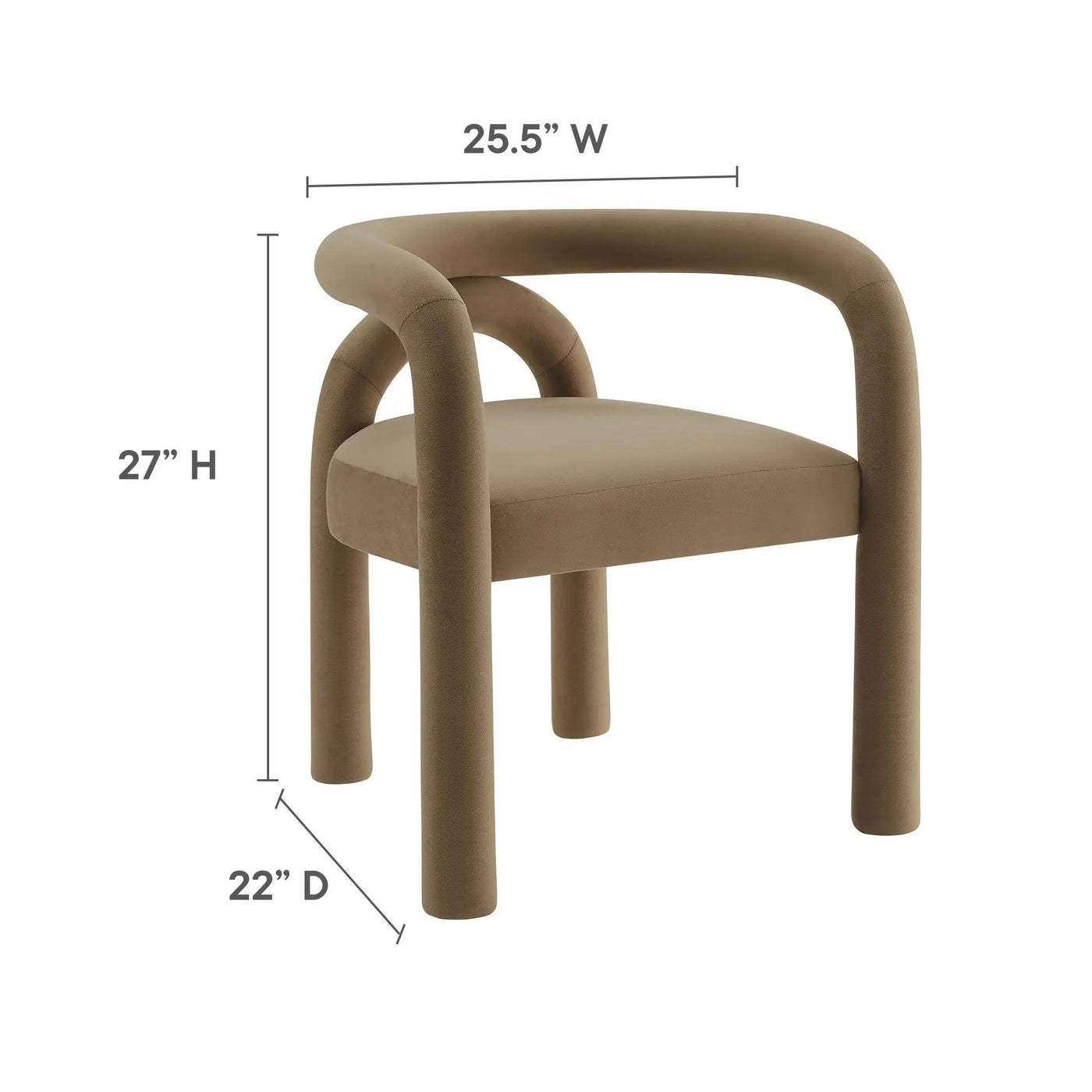 Astrid Performance Velvet Dining Chair by Modway by HouseOfZazla