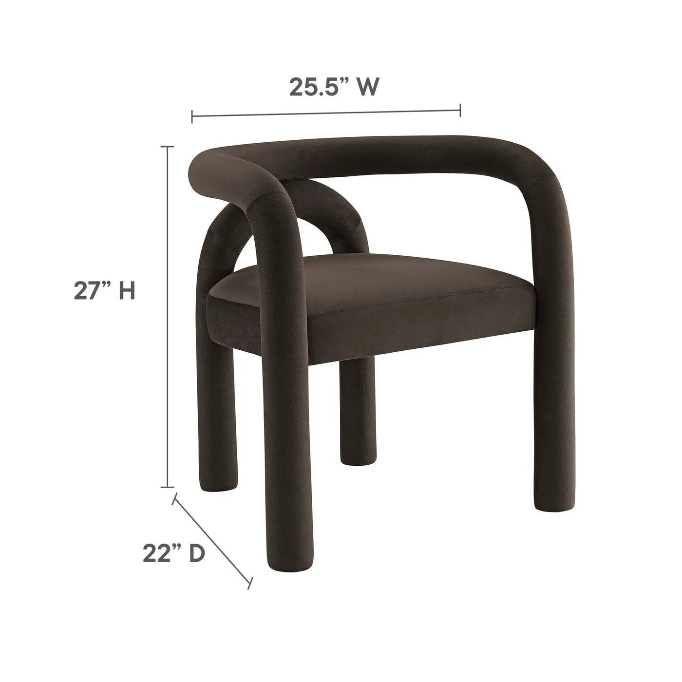 Astrid Performance Velvet Dining Chair by Modway by HouseOfZazla