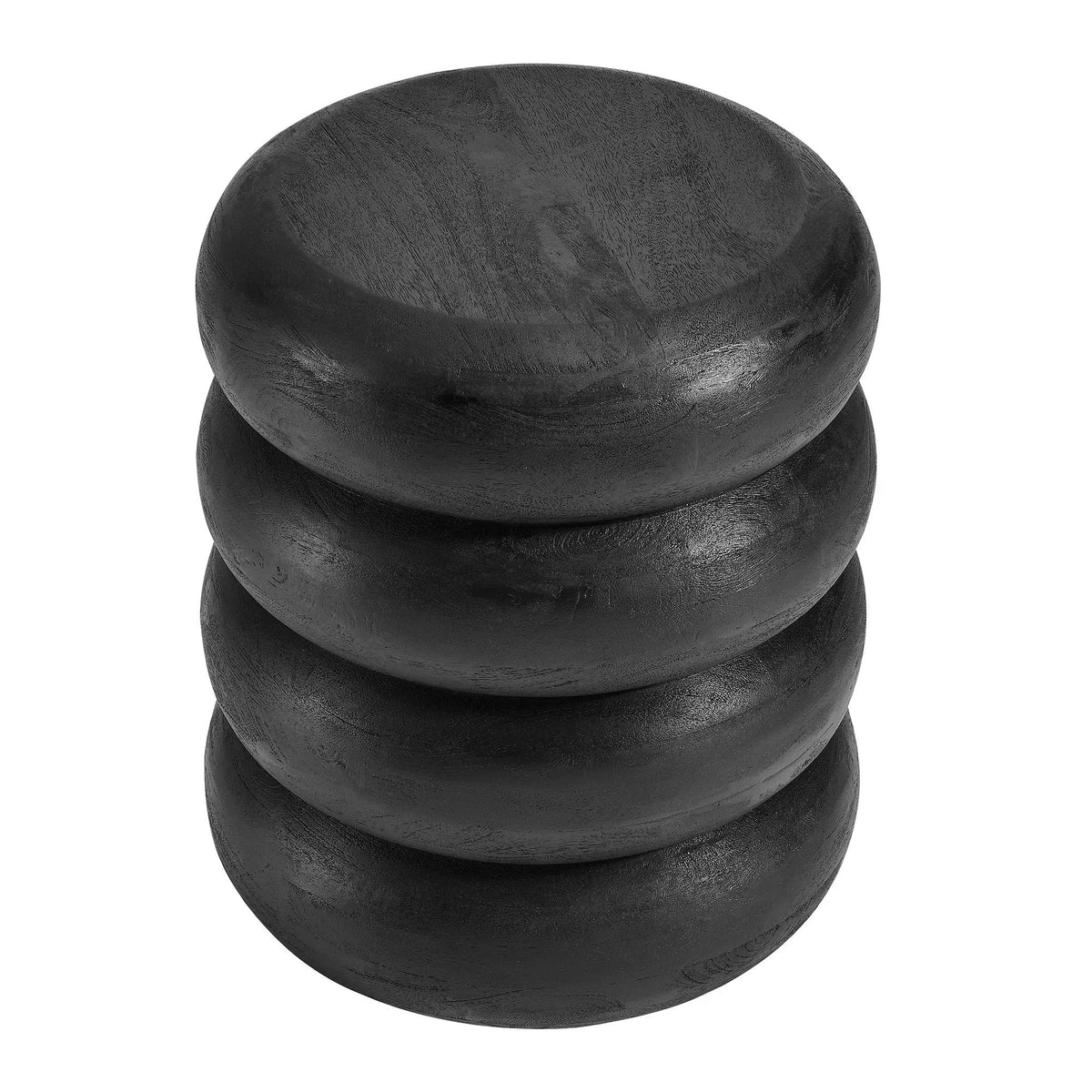 Ellery Round Stacked Wood Side Table by Modway by HouseOfZazla