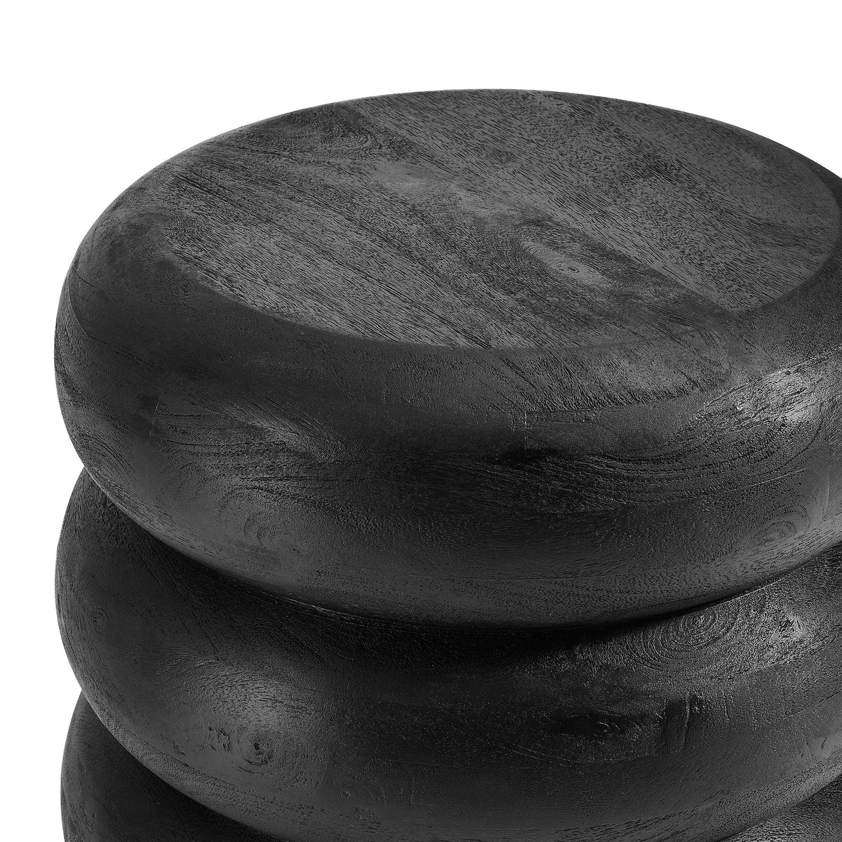 Ellery Round Stacked Wood Side Table by Modway by HouseOfZazla