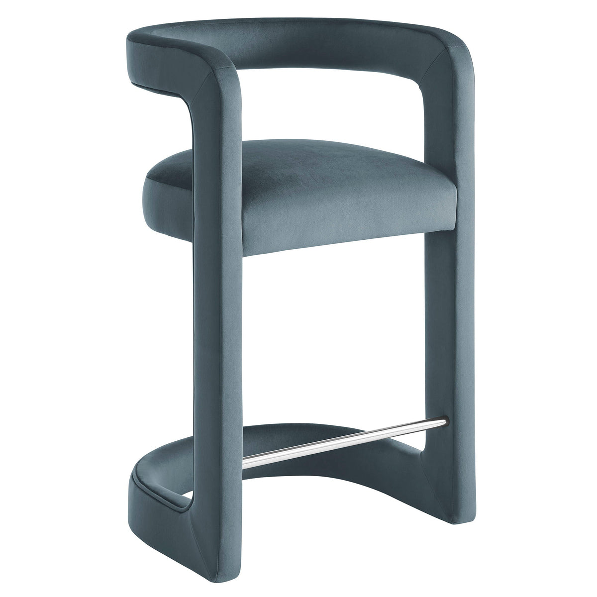 Winslow Performance Velvet Counter Stool by Modway, photo 10 of 41