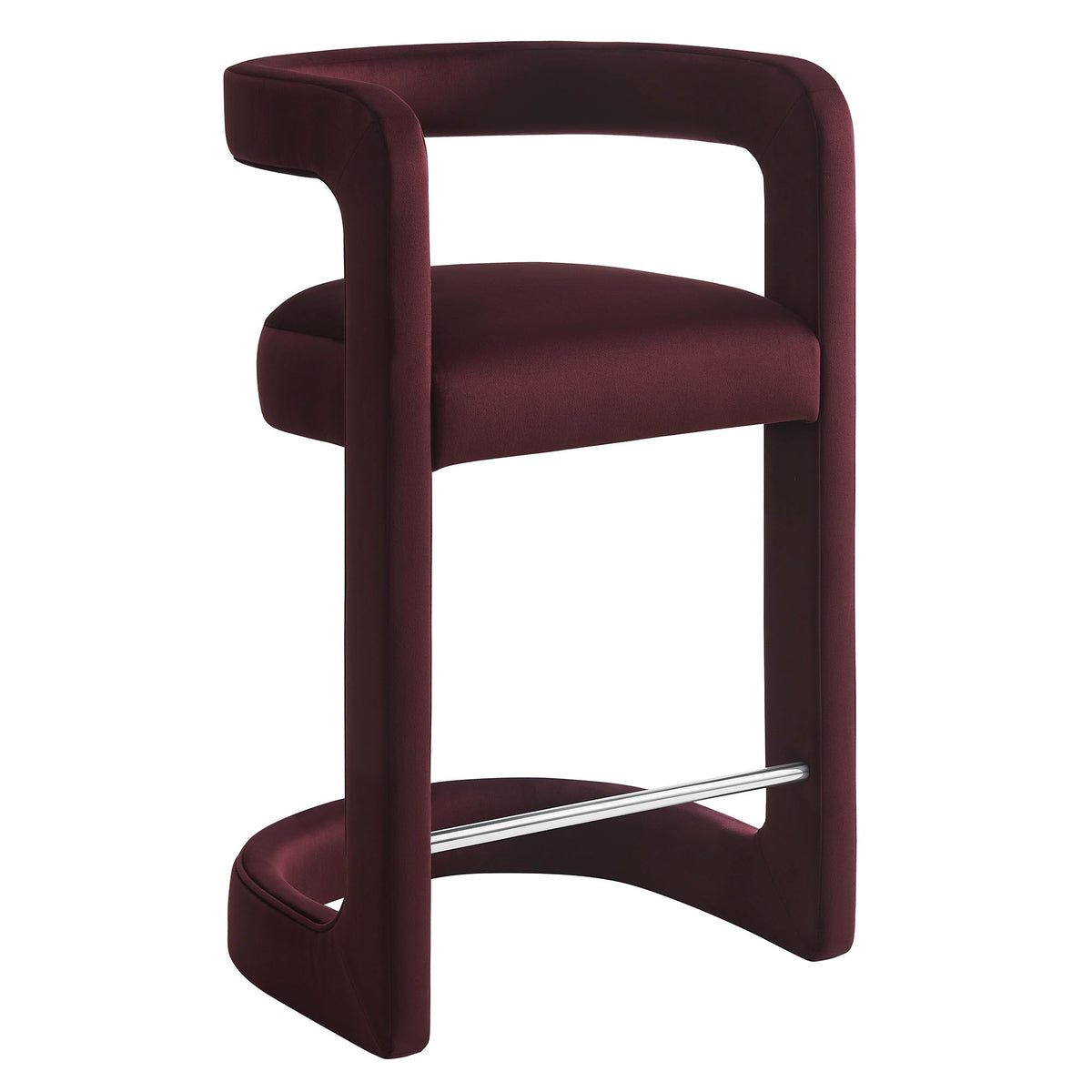 Winslow Performance Velvet Counter Stool by Modway, photo 19 of 41
