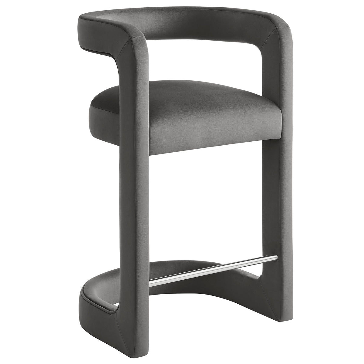 Winslow Performance Velvet Counter Stool by Modway, photo 37 of 41