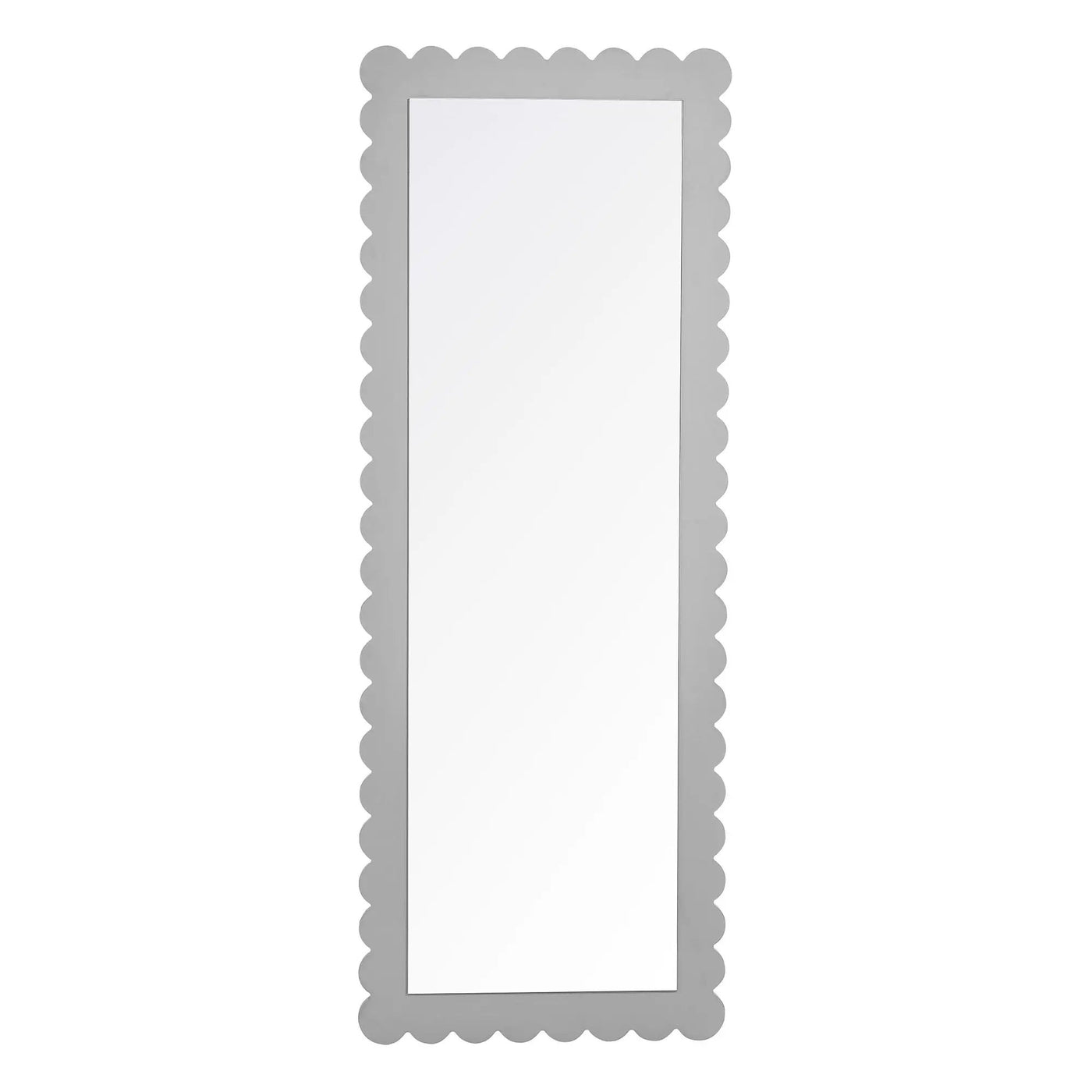 Emmeline Scalloped Rectangle Floor Mirror by Modway by HouseOfZazla