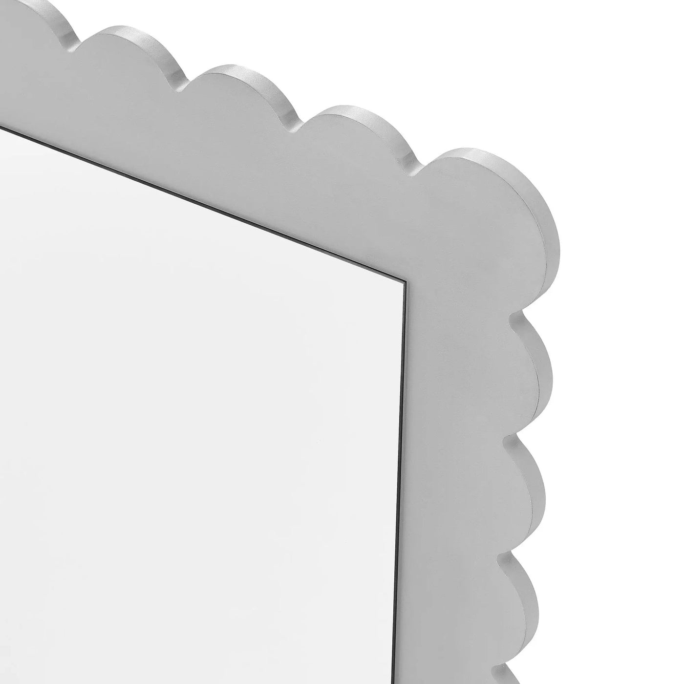 Emmeline Scalloped Rectangle Floor Mirror by Modway by HouseOfZazla