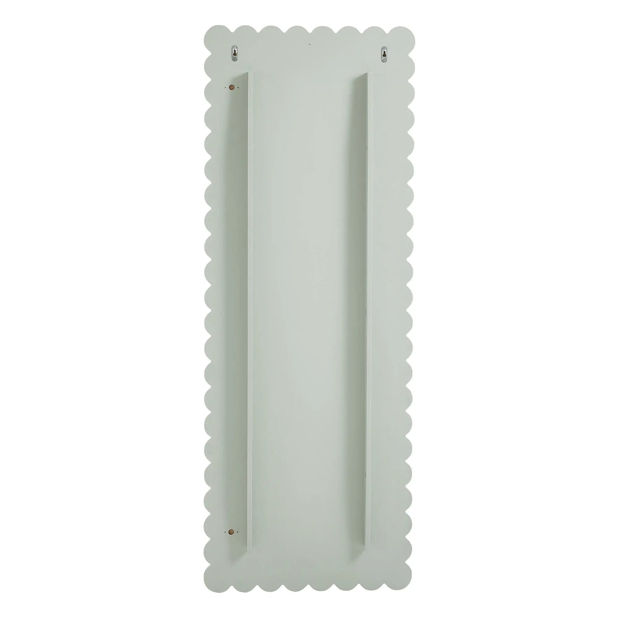 Emmeline Scalloped Rectangle Floor Mirror by Modway by HouseOfZazla