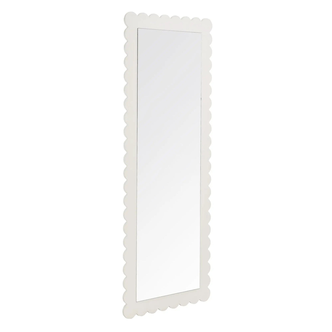Emmeline Scalloped Rectangle Floor Mirror by Modway by HouseOfZazla
