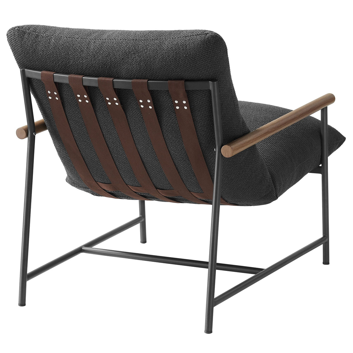 Raya Outdoor Patio Boucle Sling Lounge Chair by Modway, photo 5 of 18
