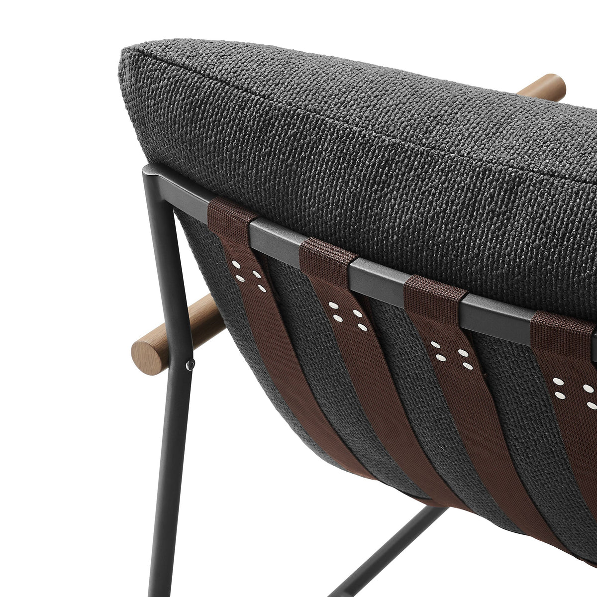 Raya Outdoor Patio Boucle Sling Lounge Chair by Modway, photo 7 of 18