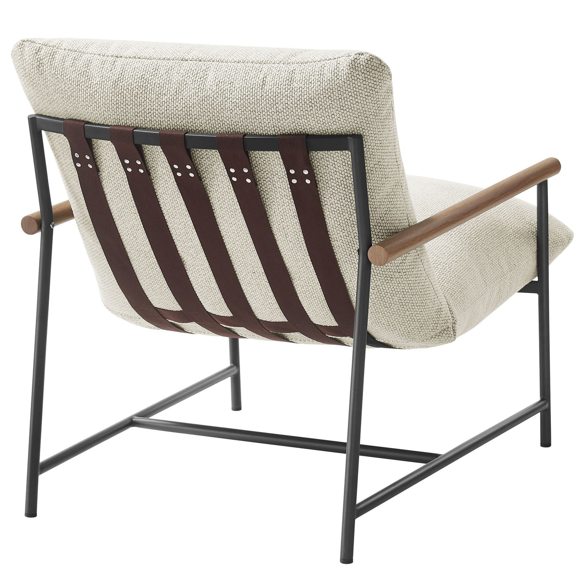 Raya Outdoor Patio Boucle Sling Lounge Chair by Modway, photo 14 of 18