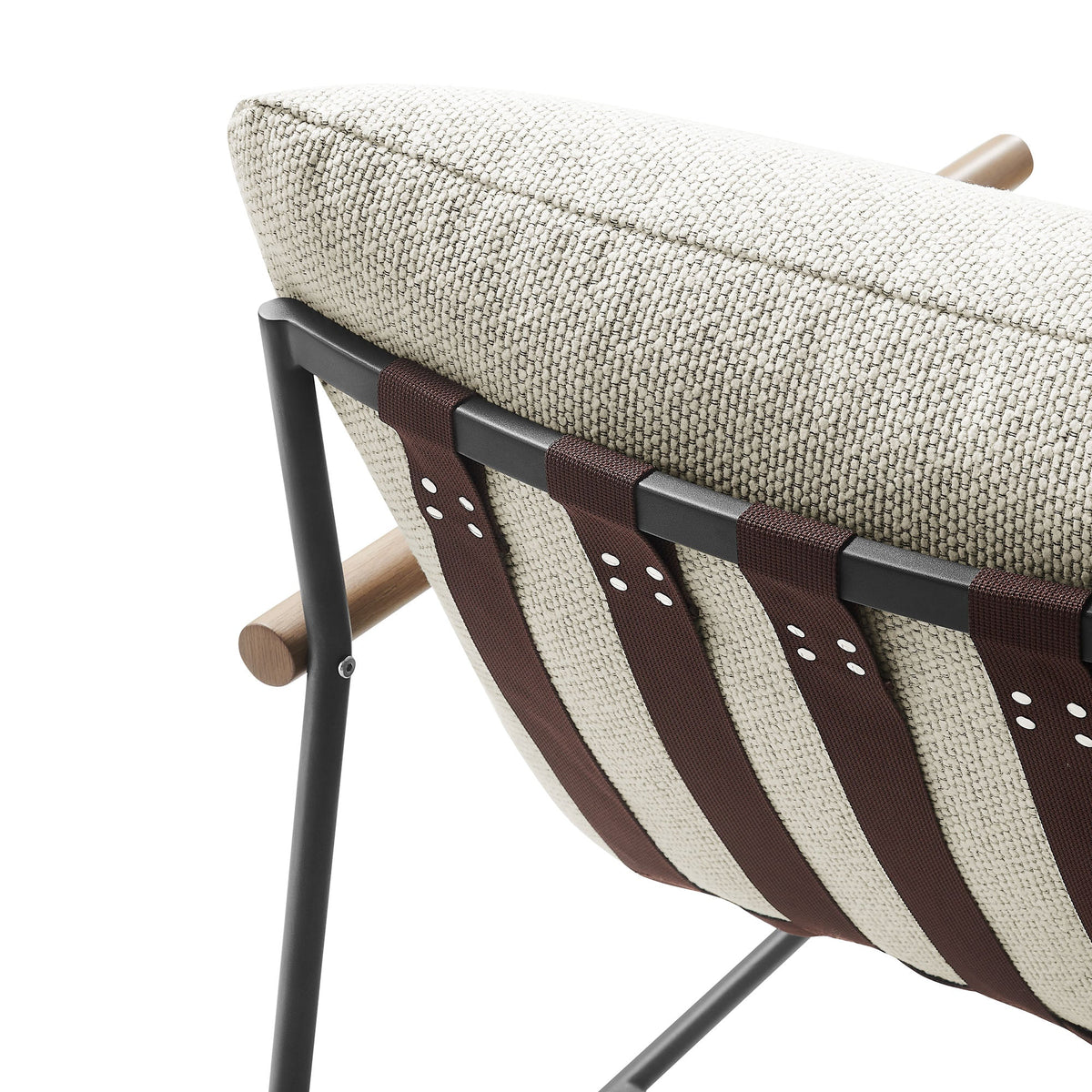 Raya Outdoor Patio Boucle Sling Lounge Chair by Modway, photo 16 of 18