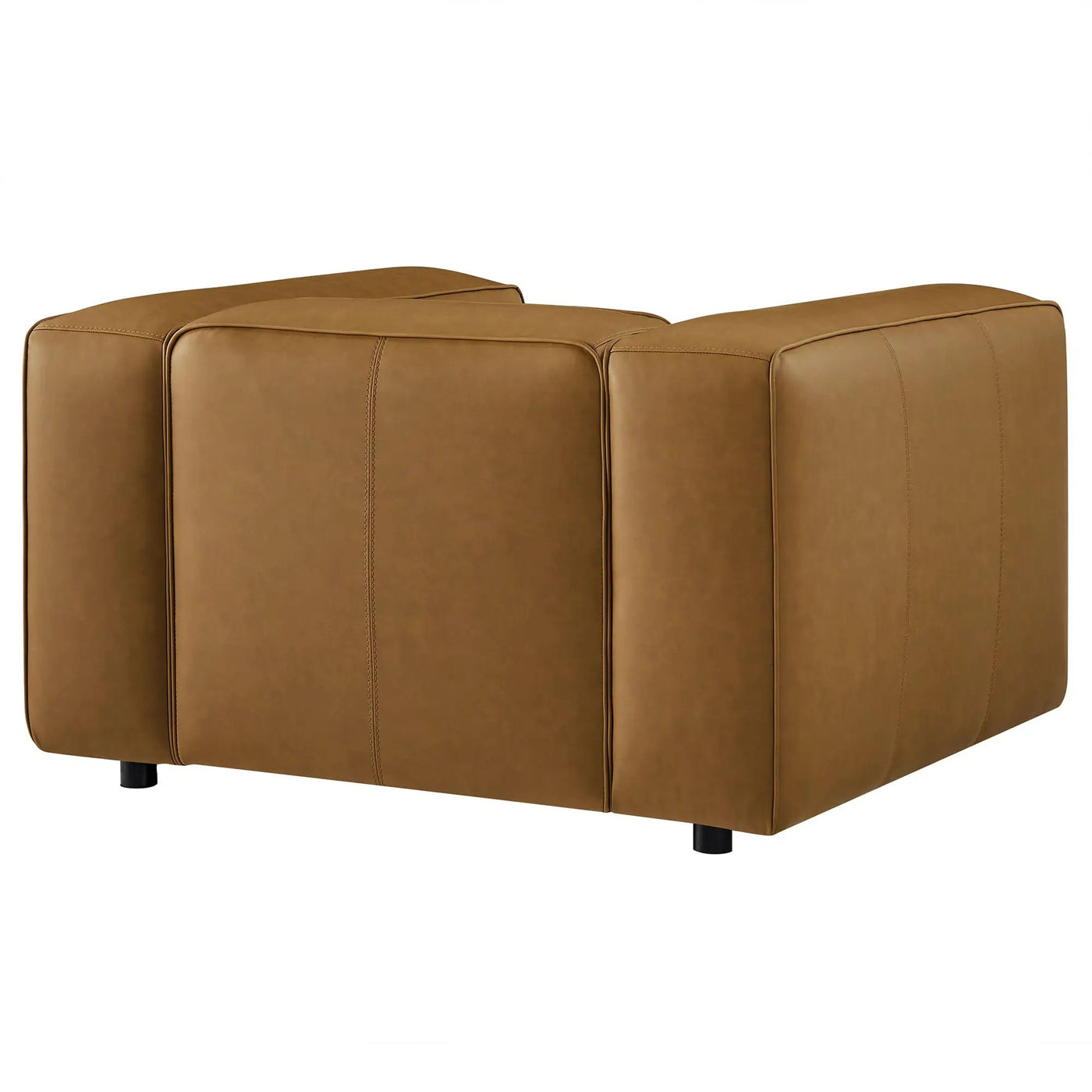 Auren Upholstered Vegan Leather Modular Armchair by Modway by HouseOfZazla