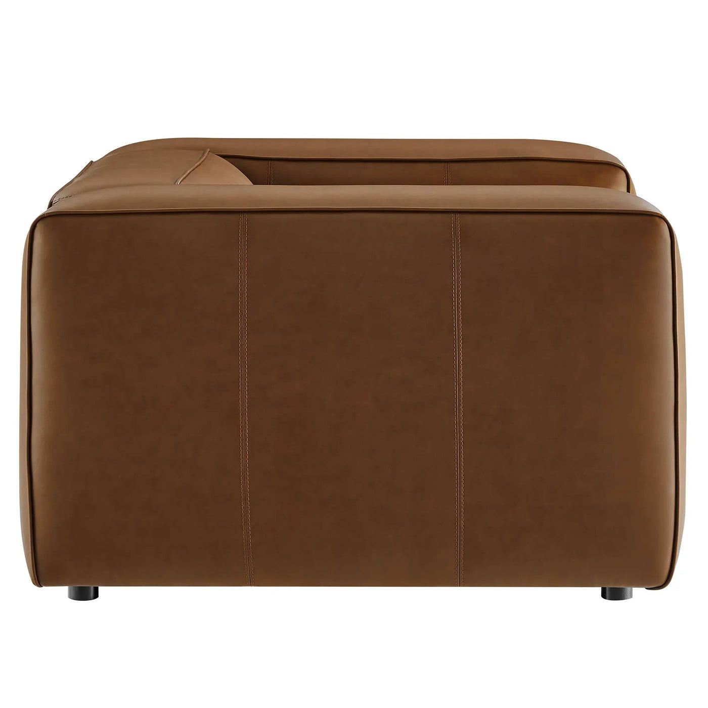 Auren Upholstered Vegan Leather Modular Armchair by Modway by HouseOfZazla