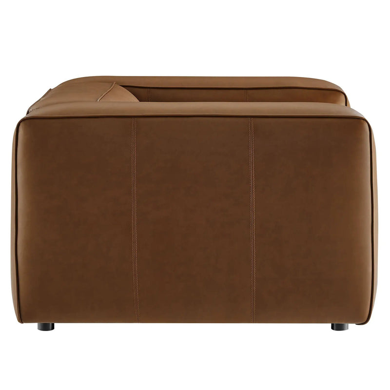 Auren Upholstered Vegan Leather Modular Armchair by Modway by HouseOfZazla