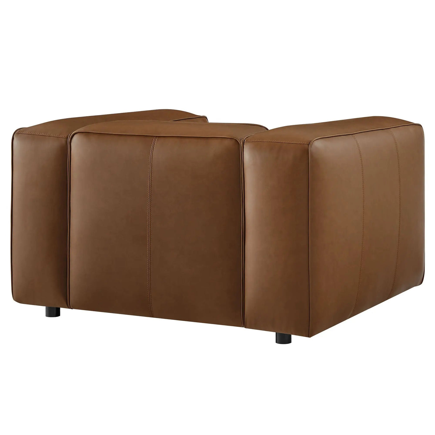 Auren Upholstered Vegan Leather Modular Armchair by Modway by HouseOfZazla
