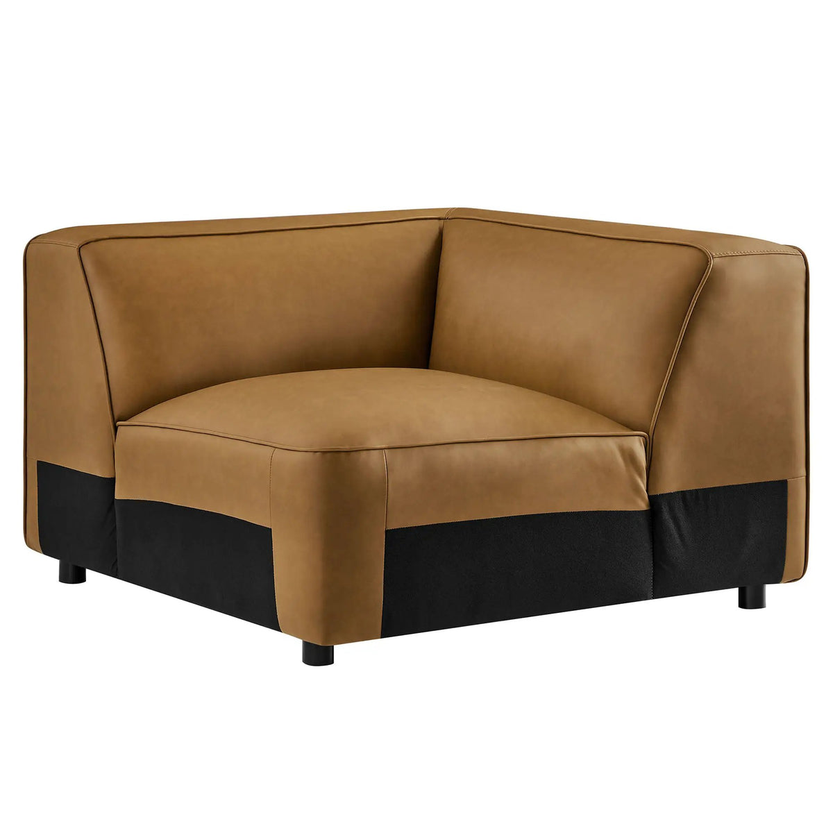Auren Upholstered Vegan Leather Modular Corner Chair by Modway by HouseOfZazla