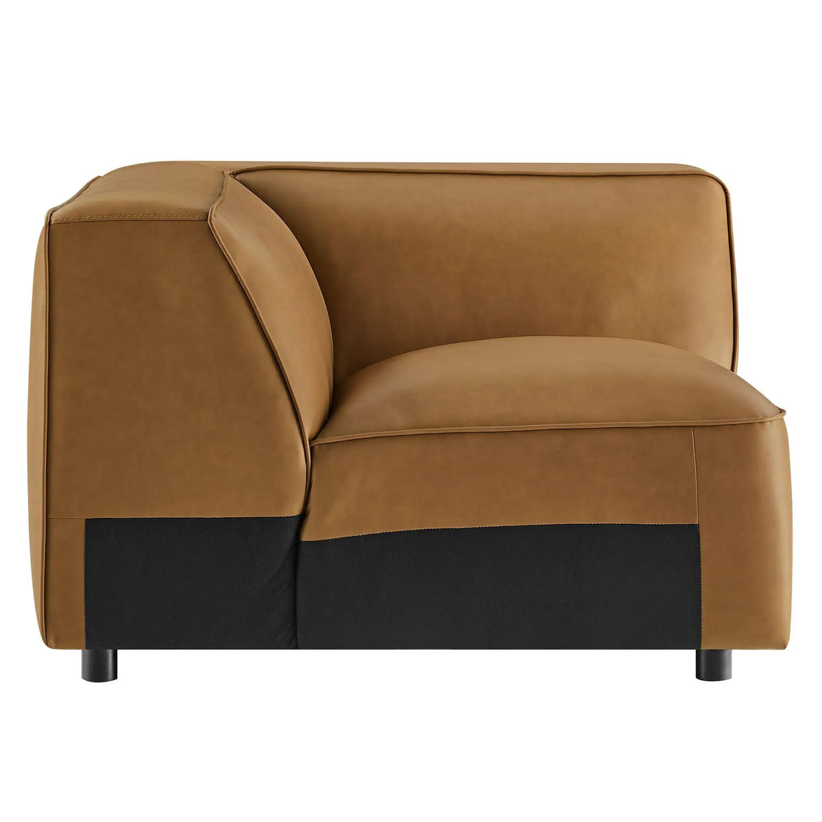 Auren Upholstered Vegan Leather Modular Corner Chair by Modway by HouseOfZazla